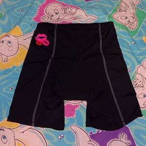 New SLS3 Kiss Triathlon Race Shorts Racing Tri Pink Red Lipstick Lips